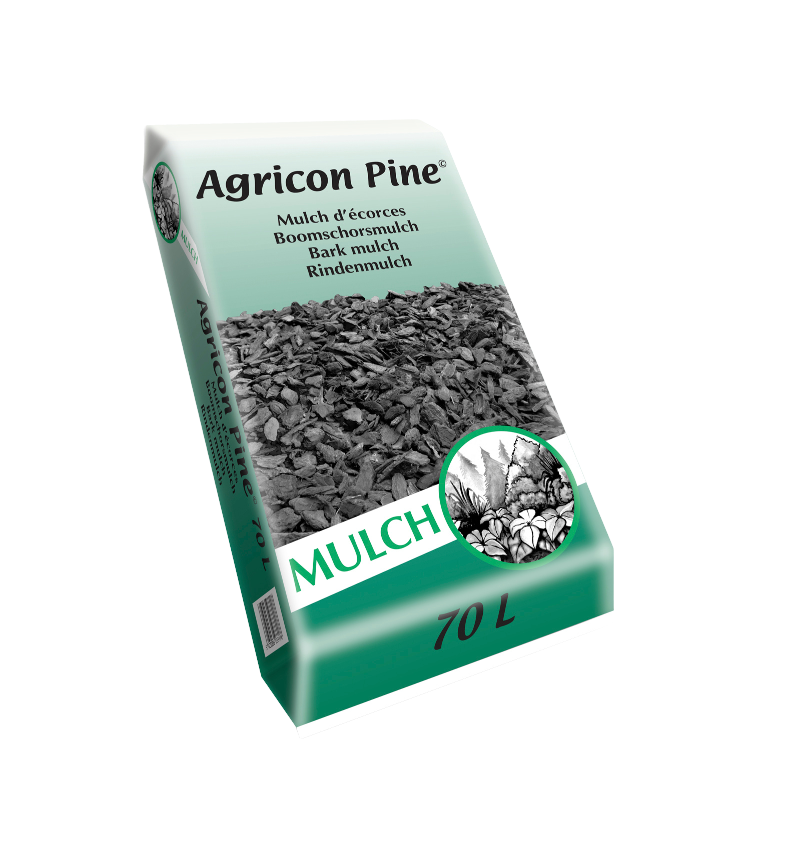 Budget Rindenmulch 0-40mm 70L