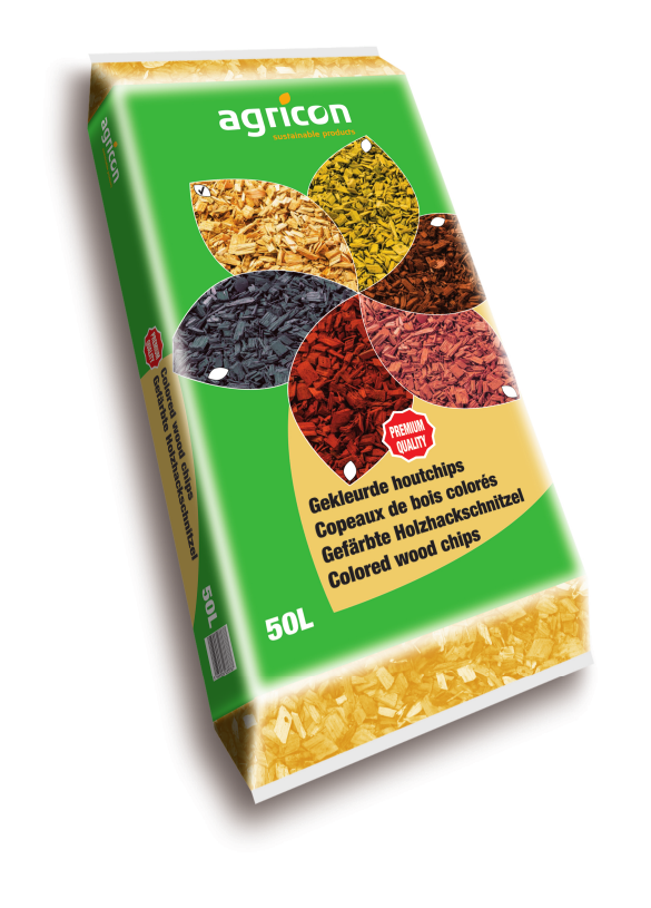 Holzhackschnitzel Natur 50L